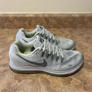 Nike Zoom All Out Shoes Womens Size 7 Athletic Mesh Running Sneakers Gray